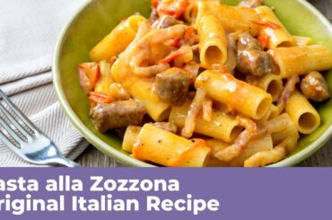 PASTA ZOZZONA - Original Italian Recipe