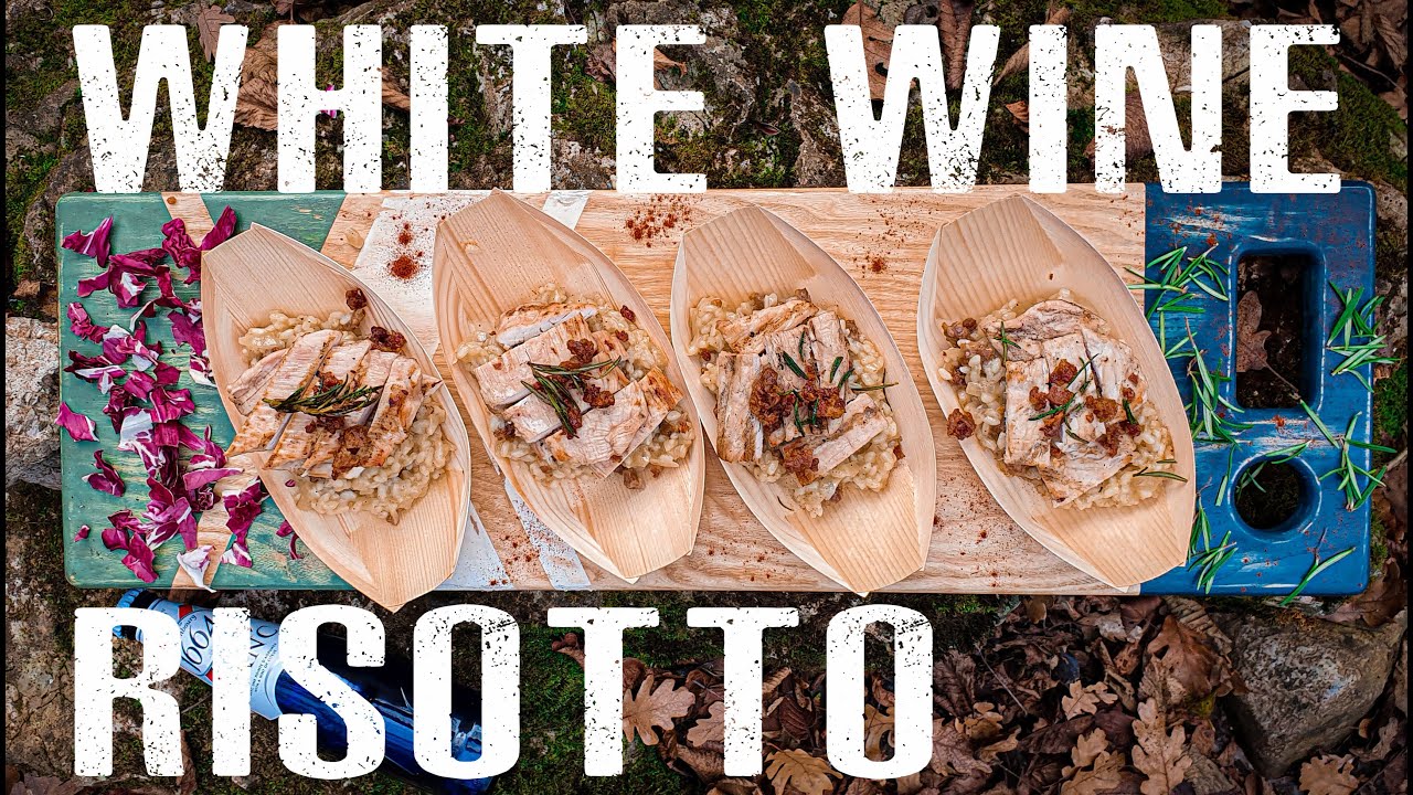 HOW TO MAKE WHITE WINE RISOTTO (COOKING IN NATURE) HOW TO MAKE WHITE WINE RISOTTO (COOKING IN NATURE)