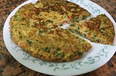 Italian omelette Healthy breakfast recipe