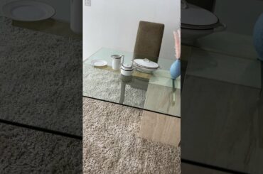 1980s Artedi Italian Travertine Marble and Brass Dining Table