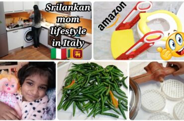 Evening to Night Routine | Srilankan mom lifestyle in Italy | Potty with ladder (Amazon) review