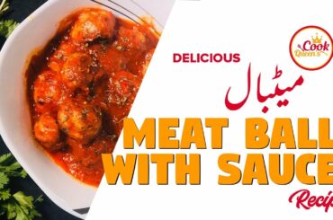 Meatballs with Tomato Sauce| Italian Meatball Sauce Recipe | Meatballs in Tomato Sauce | Cook Queens