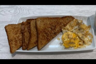 Quick and Tasty pan toast (V108) Recipe