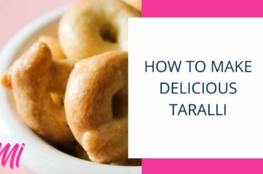 How to make delicious Taralli - FOLLOWMI AROUND Cooking