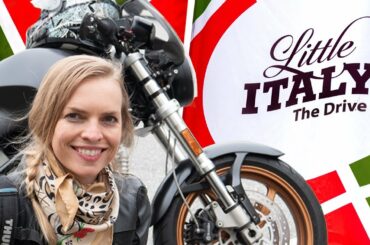 Little Italy on my Italian Motorcycle