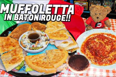 Italian Muffoletta Sandwich Challenge w/ Po-boys & Lasagna!!