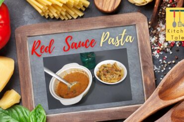 Red Sauce Pasta | Italian Dinner | Cook at Home | Kitchentales