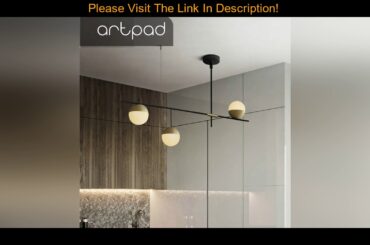 Review Artpad Italy Nordic Round Ball Pendant Lamp Minimalist Light Bar Kitchen Dining room Living