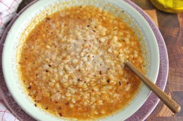 Italian Veggie Broth with Pastina