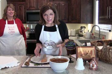 " I is for Italian Cuisine"  Polenta with guest cook Paulette LeMieux