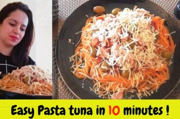 Easy and simple Pasta Tuna recipe for beginners