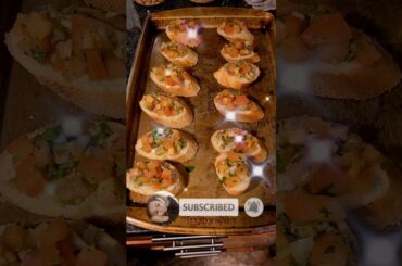 Italian Bruschetta bread|| #shorts