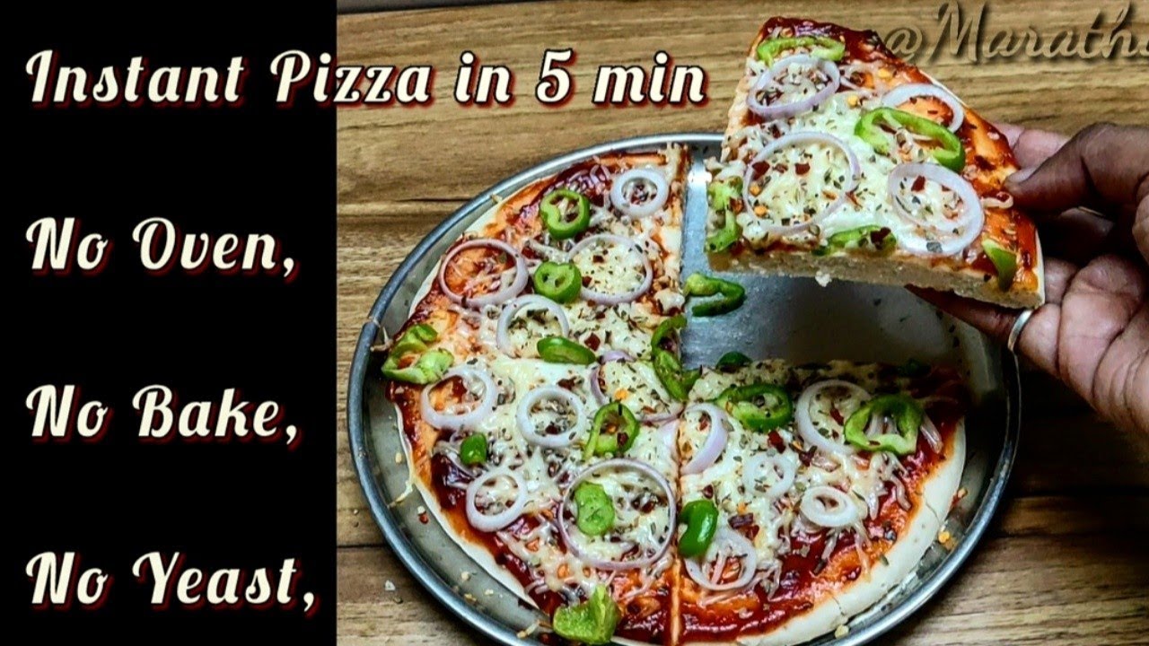 Instant Pizza Recipe | Tawa Pizza | No Oven, No Yeast, No Bake Pizza Recipe | Pizza Sauce Recipe Instant Pizza Recipe | Tawa Pizza | No Oven, No Yeast, No Bake Pizza Recipe | Pizza Sauce Recipe