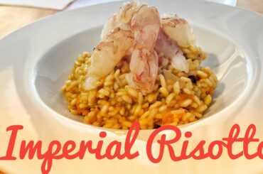 Red Imperial Shrimps Risotto , Italian recipe #Shorts