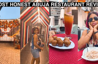 MOST HONEST ABUJA RESTAURANT REVIEW | Part 1 Lagos Bistro