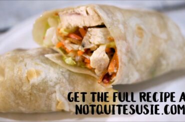 Quick and Easy Italian Chicken Wrap Recipe
