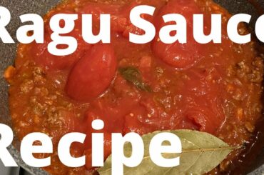 Italian Ragu Sauce Recipe
