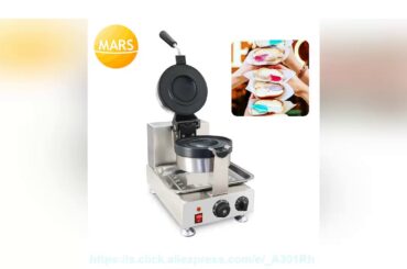 New Donut Ice Cream Dessert Italy Gelato Panini Press Maker Commercial Krapfen Warmer Machine 220V/