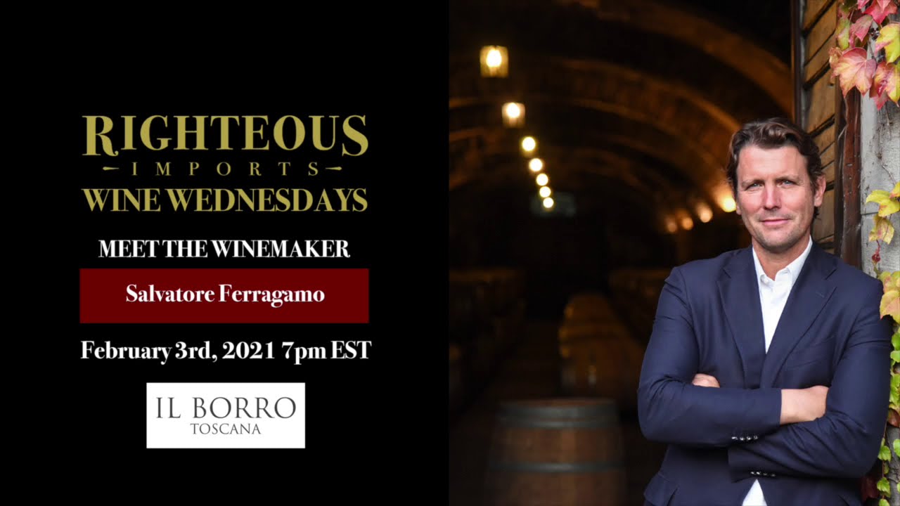 Meet the Winemaker Virtual Wine Tasting with Mr. Salvatore Ferragamo Meet the Winemaker Virtual Wine Tasting with Mr. Salvatore Ferragamo