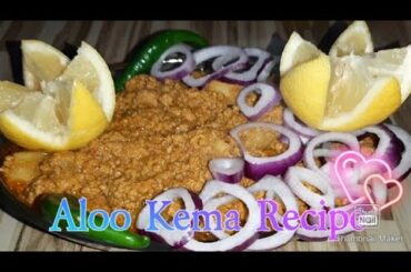 Aloo Keema recipe | Unique style very easy and yummy | Italian Kitchen Vlogs