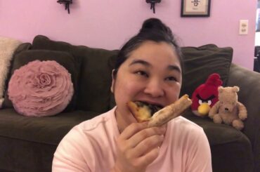 PITFIRE PIZZA - MUKBANG - EAT WITH ME - TASTE TEST - MUSHROOM PIZZA - ITALIAN FOOD