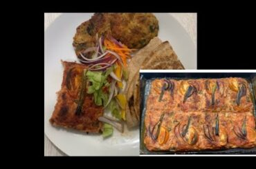 Tepsi Kebab (V109) traditional Turkish meat mince kebab tray bake Recipe (inspired)