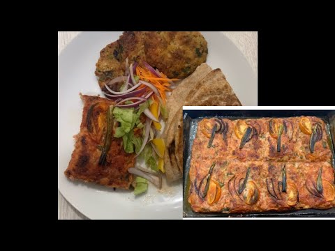 Tepsi Kebab (V109) traditional Turkish meat mince kebab tray bake Recipe (inspired) Tepsi Kebab (V109) traditional Turkish meat mince kebab tray bake Recipe (inspired)