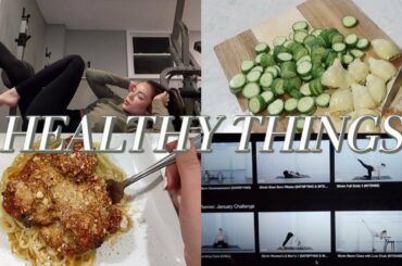 NEW YEAR HEALTHY LIFESTYLE THINGS: lunch & dinner w/chef steph