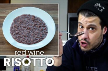 RED WINE RISOTTO...the 1st and BEST RISOTTO i've ever had