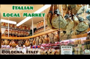 ITALIAN Local Market Tour | Bologna, Italy | Len Inspires Ep 71