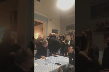 Italy Bologna 1/15/2021, 70,000 restaurants open their doors demonstratively again,no more lockdowns