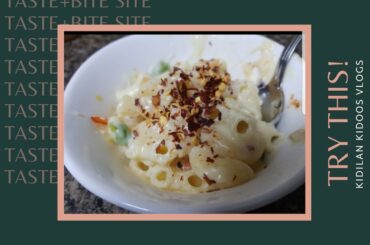 PASTA WITH WHITE SAUCE  #italianfood #foodvlog #kidilankidoosvlogs