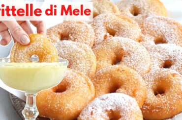 VEGAN APPLE FRITTERS - Italian Recipe