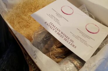Eataly Dallas Virtual Wine Tasting Kit Unboxing