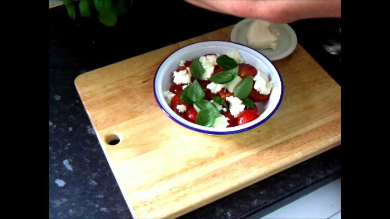 INSALATA CAPRESE TOMATO MOZZARELLA & BASIL SALAD RECIPE HOW TO MAKE ITALIAN FOOD INSALATA CAPRESE TOMATO MOZZARELLA & BASIL SALAD RECIPE HOW TO MAKE ITALIAN FOOD