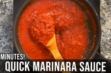 Classic Italian Marinara Sauce | Best Marinara Sauce Recipe | 15 Mins Marinara | Cooking with Anadi