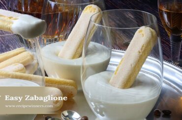 Zabaglione - Italian Dessert Custard