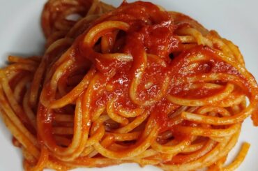 How To Make Italian Spaghetti with Tomato  Sauce/Kids Favourite