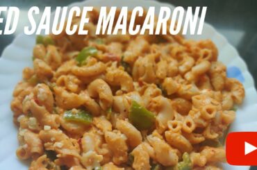 Red Sauce Macaroni | #Redsaucepasta #Macaroni | Italian dish | Lets Cook Up
