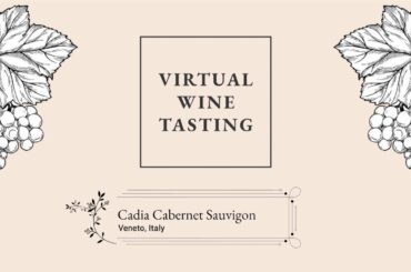 Cadia Cabernet Sauvignon - Eden Barn's Virtual Wine Tasting