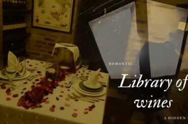 Italian restaurant and library of wines - a hidden gem