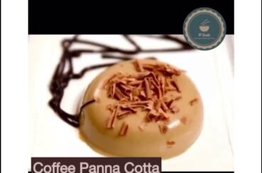 Coffee Panna Cotta || Italian Dessert || R3 Foods