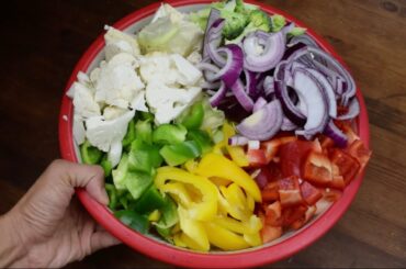 15 mins recipe - Homemade Italian-style relish of mixed pickled vegetables (Giardiniera)