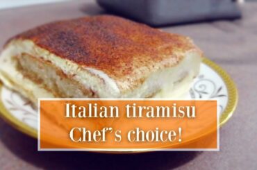 Italian Tiramisu | Effortless 3 min Recipe!