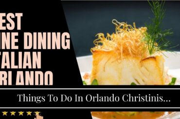 Things To Do In Orlando Christinis Ristorante Italiano (407) 545-6867