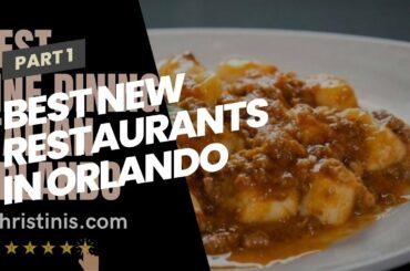 Best New Restaurants In Orlando Christinis Ristorante Italiano (407) 545-6867
