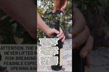 How to open a bottle of wine