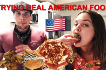TRYING REAL AMERICAN FOOD// POLISH vs. ITALIAN