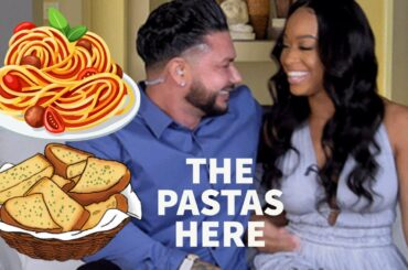 Pauly D’s girlfriend Nikki Hall cooks him Italian Pasta dish!