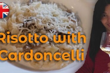 [New editing] Risotto with Mushroom Cardoncelli  -  easy way to cook RISOTTO, Italian recipe